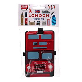 Przywieszka na bagaż PVC Londyński Autobus