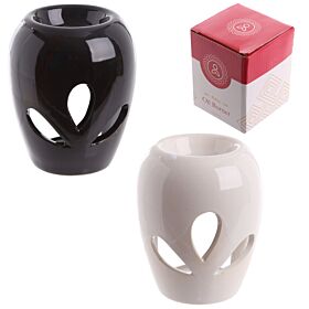 Mały ceramiczny podgrzewacz do olejku w kształcie bulwy 10.5cm