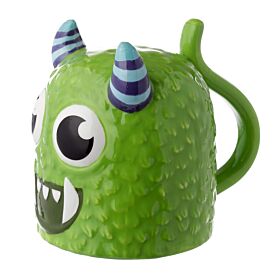 Kubek ceramiczny odwrócony "Zielony Potwór Monstarz"