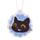 Odświeżacz powietrza Lucky the Black Cat o zapachu cytrynowym