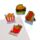 Zakładki magnetyczne do książek z motywem Foodiemals Fast Food