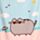 Ręcznik plażowy z mikrofibry z nadrukiem Pusheen