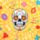 Ręcznik plażowy z mikrofibry z nadrukiem Day of the Dead