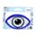 Spinka do włosów w kształcie owalnego Evil Eye