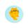 Zestaw 6 płatków wielokrotnego użytku do oczyszczania twarzy Beans & Co Cats