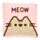 Skompresowany ręcznik podróżny z motywem Pusheen