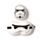 Poduszka podróżna Relaxeazzz z maską na oczy Stormtrooper