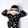 Poduszka podróżna Relaxeazzz z maską na oczy Stormtrooper