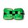 Poduszka podróżna Relaxeazzz z maską na oczy Minecraft Creeper