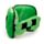 Poduszka podróżna Relaxeazzz z maską na oczy Minecraft Creeper