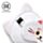 Poduszka podróżna Relaxeazzz z maską na oczy Maneki Neko Lucky Cat