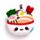 Poduszka podróżna Relaxeazzz z maską na oczy ramen Foodiemals