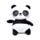 Poduszka podróżna i pluszak 2 w 1 panda Swapseazzz Adoramals