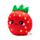 Pluszowa zabawka - Squidglys Elidi Strawberry Foodiemals