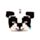 Poduszka podróżna Relaxeazzz z maską na oczy Minecraft Panda