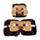 Poduszka podróżna Relaxeazzz z maską na oczy Minecraft Steve