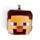Poduszka podróżna Relaxeazzz z maską na oczy Minecraft Steve
