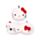 Poduszka podróżna Relaxeazzz z maską na oczy Hello Kitty