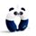 Poduszka podróżna Relaxeazzz z pianki memory panda Adoramals