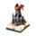Figurka z LED - Zaczarowany Bajkowy Zamek Ognistego Smoka - Dark Legends