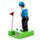 Figurka solarna "Golfista"