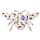 Puzzle drewniane 130 elementów - Nectar Meadows Bee