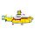 Puzzle drewniane 130 elementów - The Beatles Yellow Submarine