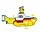 Puzzle drewniane 130 elementów - The Beatles Yellow Submarine