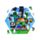 Puzzle drewniane, 130 elementów - Minecraft Creeper