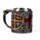 Dekoracyjny Średniowieczny Herb Złoty i srebrny Tankard