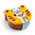 Zestaw 3 pudełek na lunch w kształcie tygrysa Adoramals