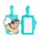 Zawieszka bagażowa z PVC, Pusheen the Cat Summer Surfer