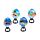 Otwieracz do butelek z magnesem - Souvenir Seaside - Beach & Waterfront Scenes