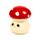 Skarbonka ceramiczna - Cute Mushroom