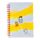 Silikonowy notatnik A5 Peanuts Snoopy & Woodstock z zawieszkami