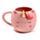 Kubek ceramiczny z uchwytem w kształcie jednorożca