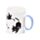 Kubek porcelanowy z motywem Lucky the Black Cat