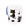 Kubek porcelanowy z motywem Lucky the Black Cat