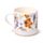 Kubek porcelanowy z podstawką/pokrywką z motywem Nectar Meadows