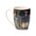 Kubek porcelanowy - Czarny Kot obserwator - Lisa Parker