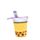 Piórnik płócienny - Bubble Tea - Foodiemals