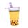 Piórnik płócienny - Bubble Tea - Foodiemals