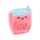 Portfel pluszowy - Bubble Tea - Foodiemals