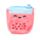 Portfel pluszowy - Bubble Tea - Foodiemals