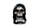 Figurka - Czaszka w kapturze