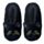 Pluszowe wsuwane kapacie w rozmiarze EU39-41/UK6-8 Lucky the Black Cat