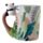 Kubek ceramiczny - Panda siedząca na uchwycie