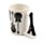 Kubek ceramiczny z uchwytem w kształcie gitary "Gitary Rockowe Headstock"