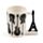 Kubek ceramiczny z uchwytem w kształcie gitary "Gitary Rockowe Headstock"