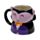 Kubek ceramiczny w kształcie draculi Spooky